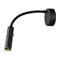 1006162 SLV KARPO GOOSE WL black 3000K настенный светильник — фото 1