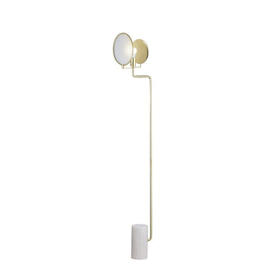 Eclipse Floor Lamp Brass by Nellcote торшер Sonder Living 1007294