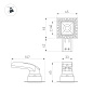048327 Arlight Светильник MS-RIALTO-TRIMLESS-S40x40-9W Day4000 (WH, 36deg, 230V) — фото 1