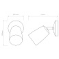 1467004 Carlton Wall Astro lighting настенный светильник матовый белый — фото 7