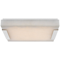 Covet Large Flush Mount полированный никель с алебастром