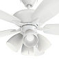 52" Renew Premier Fan Matte White люстра-вентилятор 330162MWH Kichler — фото 6
