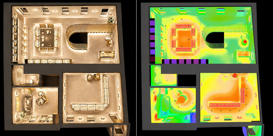 Светотехнический расчет магазин — фото 9