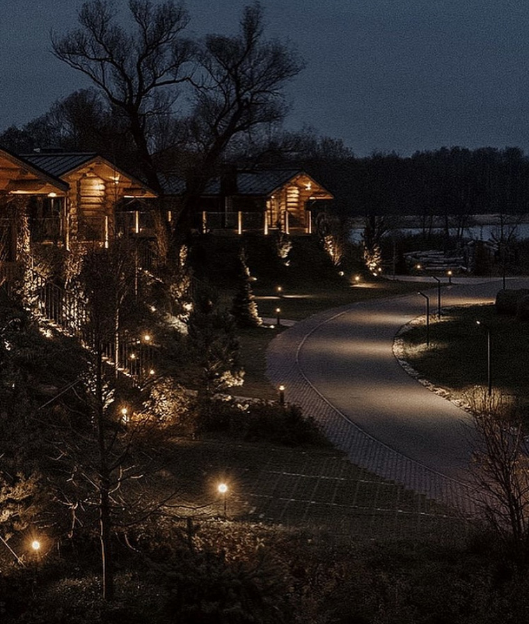 Проектирование освещения банного комплекса Zavidivo Spa Village — фото 3