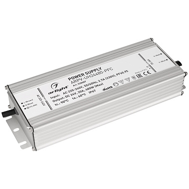 028087 Arlight блок питания ARPV-UH24480-PFC (24V, 20A, 480W)
