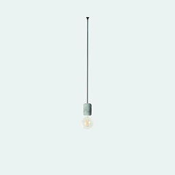 00-7365-DC-05 Leds C4 Contrast подвесной светильник с металлическим плафоном и черным подвесом