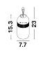 9180322 MAYA Novaluce торшер LED 1.5Вт30Lm 3000K IP20