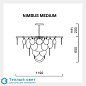 Nimbus medium подвесной светильник CTO LIGHTING NIMPEMSBFG — фото 1