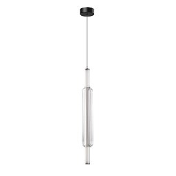 A6840SP-12CL Arte Lamp RIGLA подвесной светильник с цилиндрическим плафоном и серебристым элементом