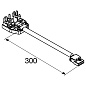 1009200 SLV RETRO CON 3P006 Connector 3-pin plug трехконтактный соединительный штекер — фото 1