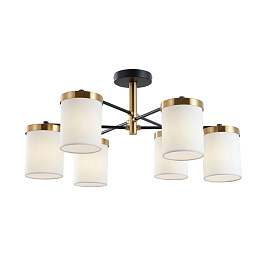 A4099PL-6BK Arte Lamp MODELLO люстра на штанге с шестью цилиндрическими плафонами