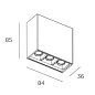 Bento Surface 3 LEDS Leds C4 потолочный светильник — фото 1