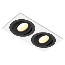 Потолочные светодиодные светильники Led technology MIKA 30.27 W 2FW черный + белый