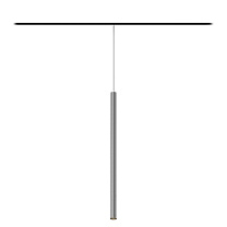 Магнитные светильники Led technology LOGIC R600 8.30 WB сатиновое серебро + чёрный