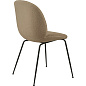 10057574 GUBI The GamFratesi Collection Beetle Обеденный стул Beetle, черный, PG2, Li.Bouclé 003 — фото 2