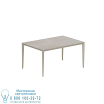СТОЛ U-NITE 150X100CM ПЕСОК С КЕРАМИЧЕСКОЙ СТОЛЕШНИЦЕЙ CEMENTO LUMINOSO Royal Botania