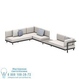 Alura Lounge set 11 coated aluminium Royal Botania Alura комплект уличной мебели