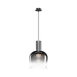 MOD414PL-L7B3K Maytoni Smart Casual подвесной светильник с полусферическим стеклянным плафоном черного цвета