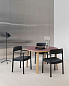 1401621 Normann Copenhagen Timb Кресло, ультракожа, черное/черное — фото 3