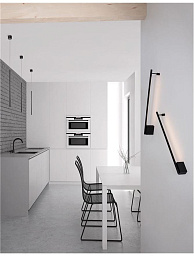 9081600 Nova Luce Gropius настенный светильник с LED источником света для интерьера