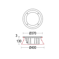 MegaTatto 370 Outer S Steel Ring GH1721.NFNT300EN