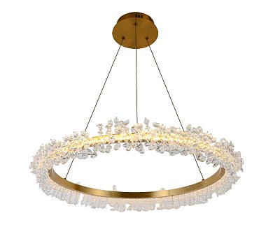 Подвесной светильник Kink Light Лаура латунь d80 08244,36A(4000K)