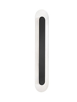 Clear Glass Matt Black Metal LED 16Watt 220-240Volt 824Lm IP20 3000K L:14 W:6.5 H:70 cm