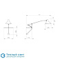 Lampe MANTIS настенный светильник DCW Editions Paris BS2 mini BL — фото 1