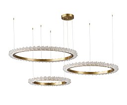 Подвесной светильник Kink Light Вейра бронза d80+65+50 07823-80+65+50,36