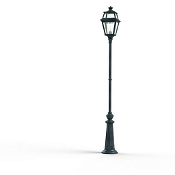 148008008 Roger Pradier Place Des Vosges уличный фонарный столб тёмно-зелёного цвета с металлическим корпусом и стеклянным фонарём