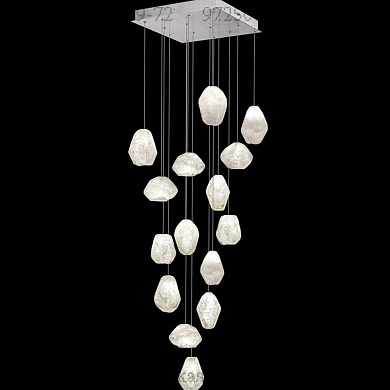 853040-13L Natural Inspirations 19" Square Pendant подвесной светильник, Fine Art Lamps