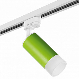 R1T43431 Lightstar Rullo трековый спот белый с зелёным оттенком 50Вт