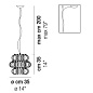 ECOS SP 35 Vistosi Подвесной светильник