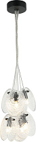 Светильник подвесной Stilfort Aura 2183/02/06P, Прозрачный; Черный