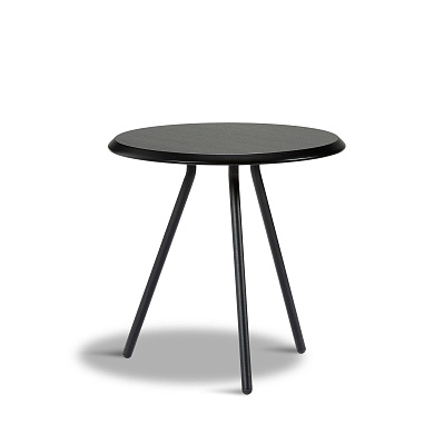Soround side table Black ash O45xH44,50  Woud, кофейный столик