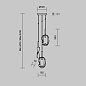 Подвесной светильник Maytoni Shiori MOD524PL-L8BSK — фото 4