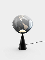 Настольная лампа Tom Dixon Melt Fat Cone - Никель полированный Поликарбонат