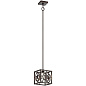 Branko 9.62" 1 Light Mini Pendant Aged Bronze подвесной светильник 82335 Kichler — фото 1