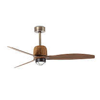 WEAVER M Old gold/walnut fan 3000K 0-10V