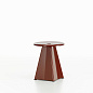 21205806 Tabouret Metallique Vitra Табурет металлический красный лаковый — фото 1