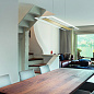 8939 Linea Light Antille SP LED люстра с рассеивателем из стекла золотой — фото 1