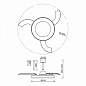 9058 Mantra NISEKO FAN светильник с вентилятором 40W 4400lm 2700-5000K — фото 1