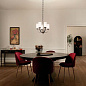 Kennewick 5 Light Chandelier Black люстра 52386BK Kichler — фото 1