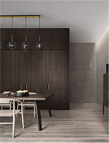 Smokey Glass Brass Gold Metal Black Fabric Wire LED E14 4x5 Watt 100-240Volt IP20 Bulb Excluded L: 110 W: 18, 5 H: 120 cm