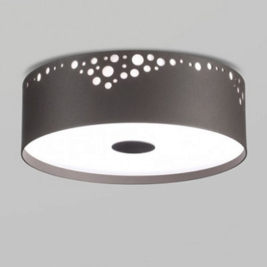 04505TNDHXXXX Elesi luce Gaia PL M Round LED круглый потолочный светильник серый