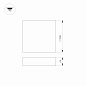Накладной квадратный светильник Arlight SP-QUADRO-S500x500 50 Вт — фото 1