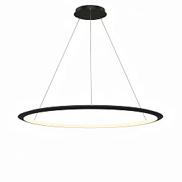 CD4B-00V9AZDU05 Leds C4 Circular подвесной светильник с одним кольцом черного оттенка