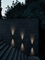 Flauta Flos Outdoor Накладное бра цилиндрический серый f-o-0579 — фото 2