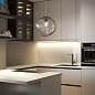 Подвесной светильник Saxa Metal Lux, 1 лампа, дымчатое стекло 274.535.18 — фото 1
