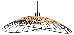 A7061SP-1BK Arte Lamp Woodstock подвесной светильник с открытым металлическим абажуром